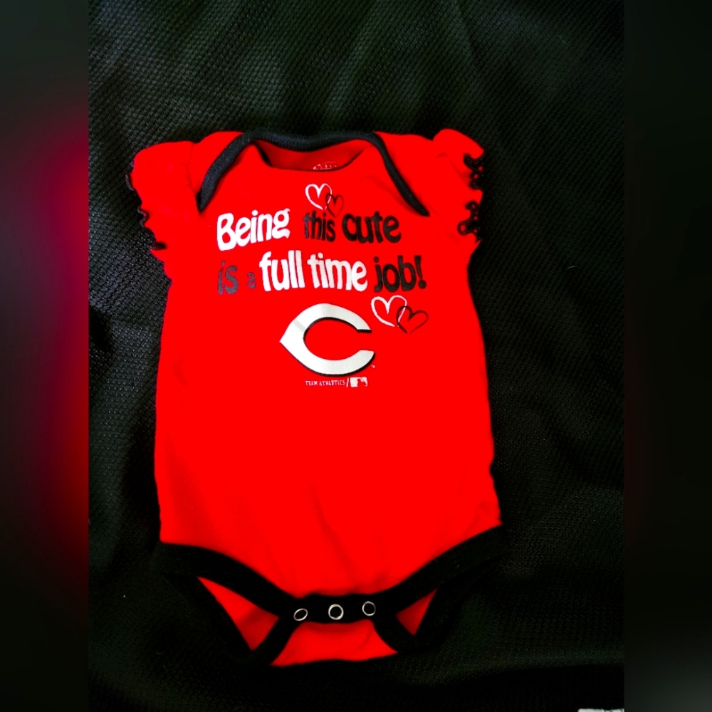 Red's Baby Bodysuit size 3-6 mo.
